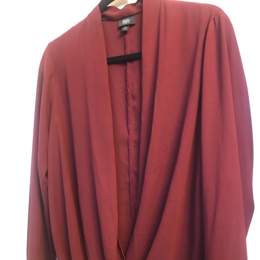 Maroon blouse